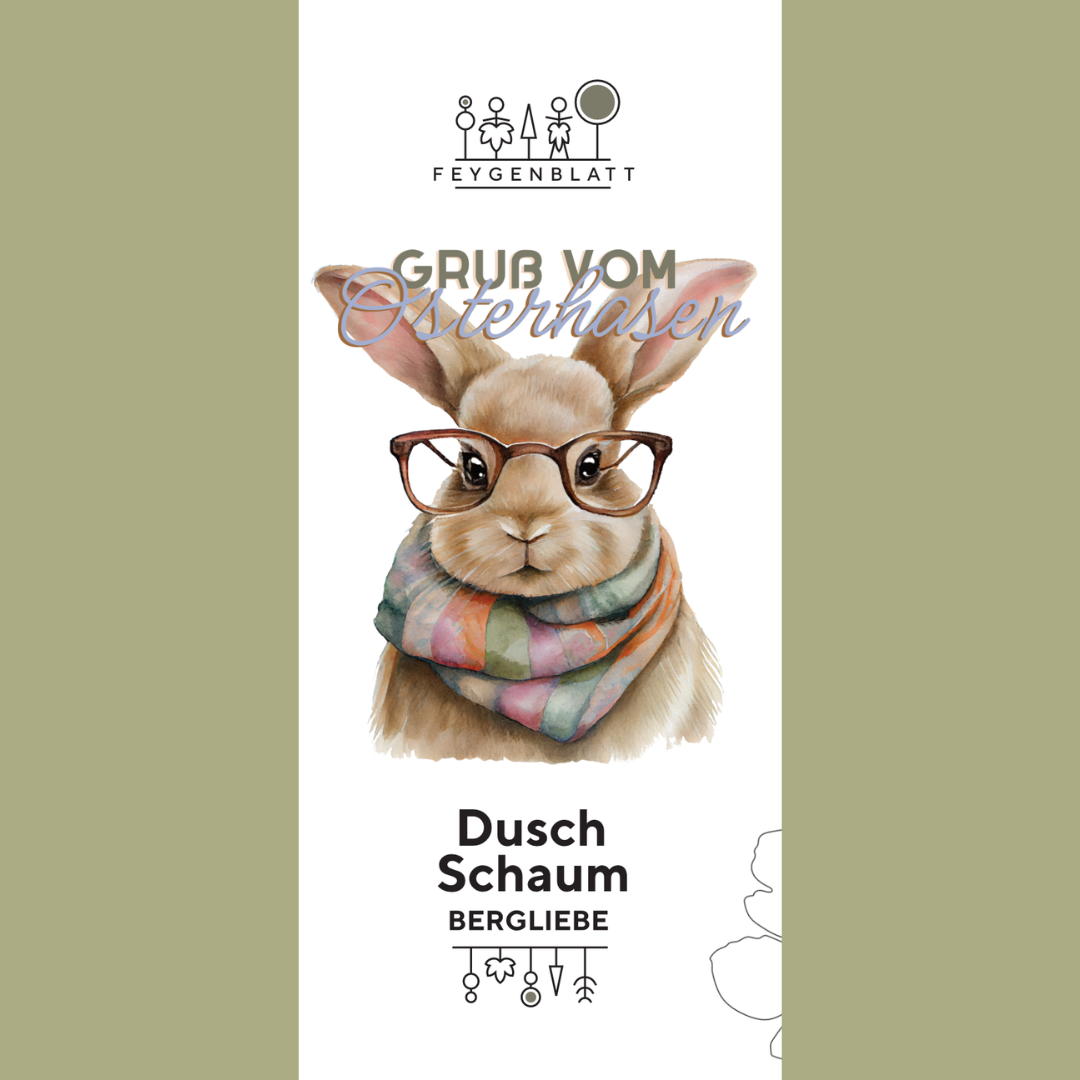 Duschschaum – Osterhase (Bergliebe)