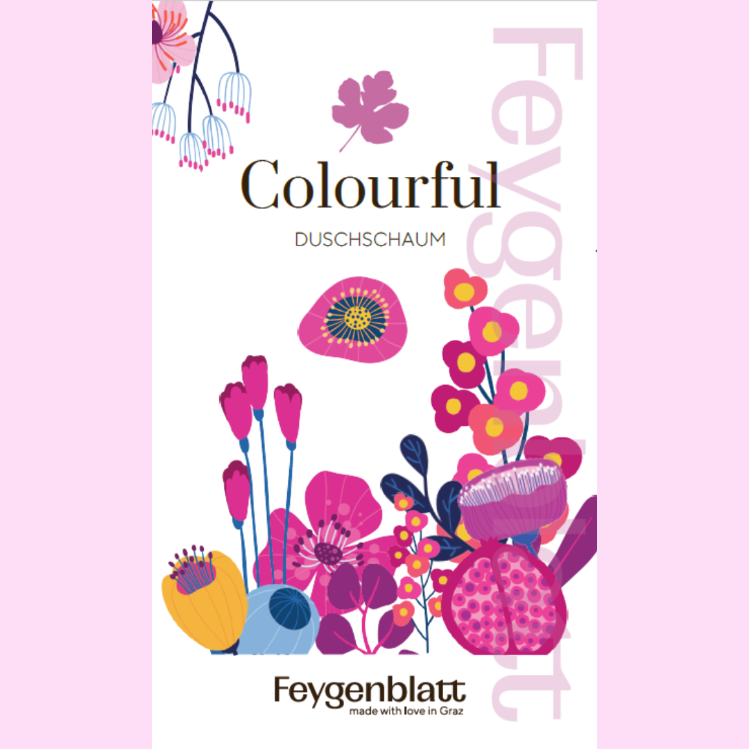 Duschschaum – Blumengruß (Colourful)