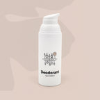 Deodorant HERB - Feygenblatt - Weißes 50g Deodorant Sport Edition mit Naturkosmetik-Logo, hochwertig, aluminiumfrei, handgemacht, regional.