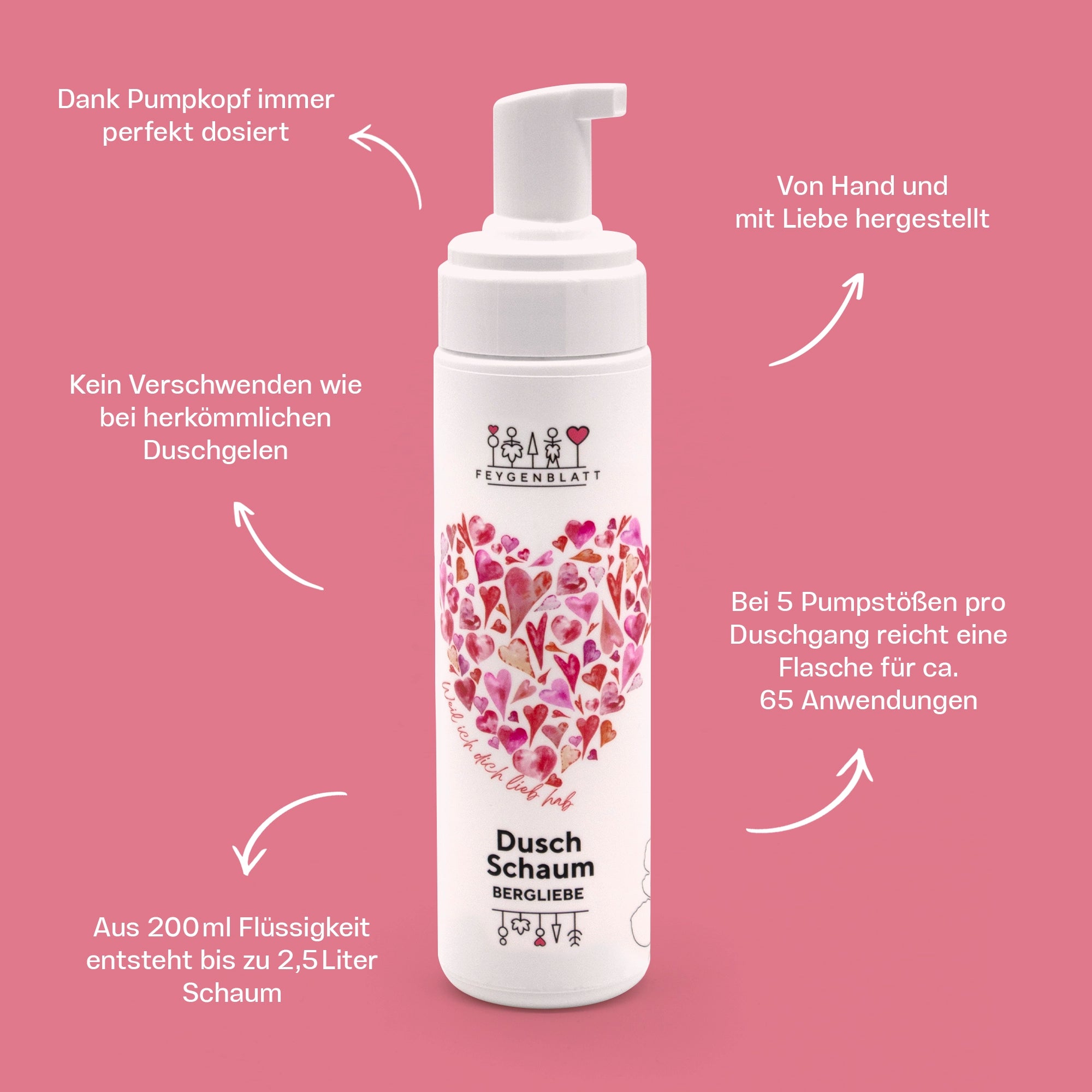 Duschschaum – Love Edition (Bergliebe)