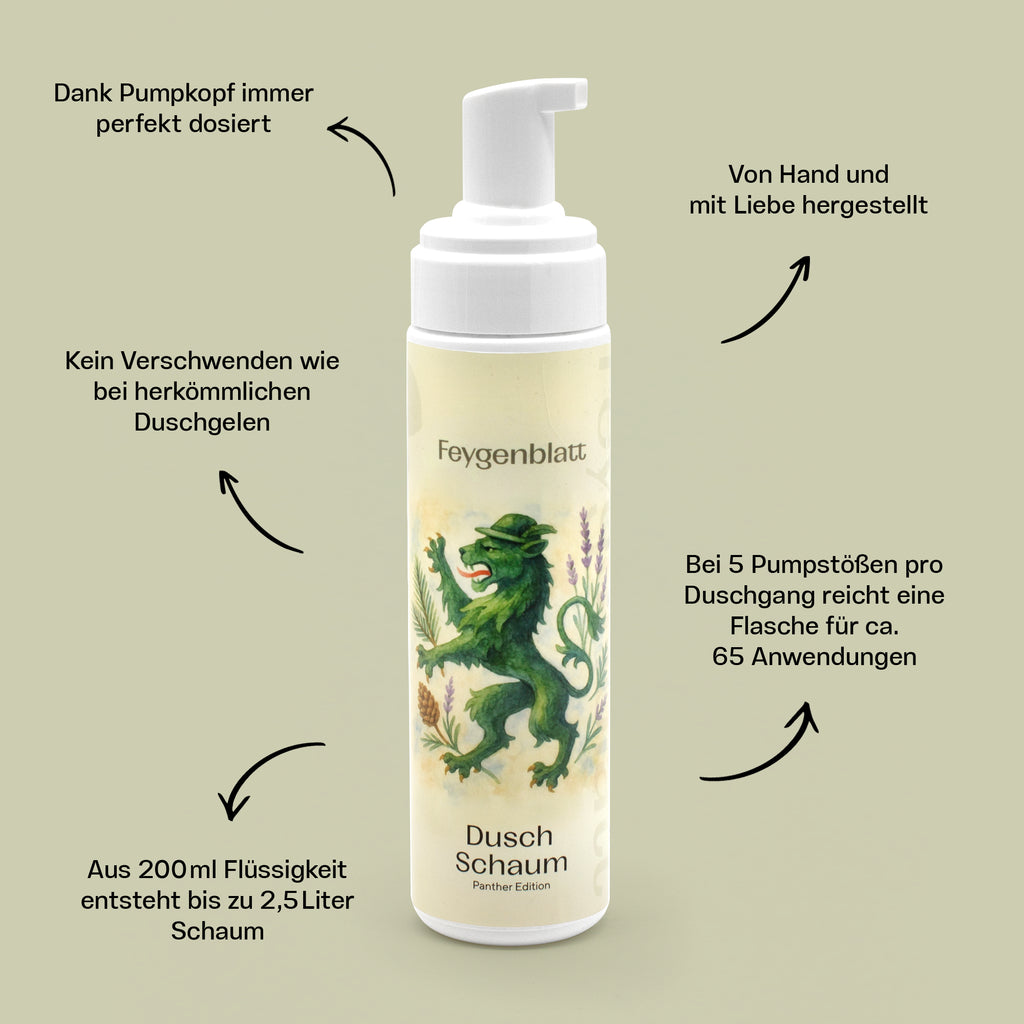 Duschschaum – Panther Edition (Bergliebe)